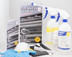 Pachet curatare exterior schimbator centrala in condensare, Cleanex Oxi A + B
